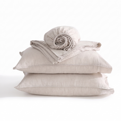 100% Linen Sheet Sets Collection